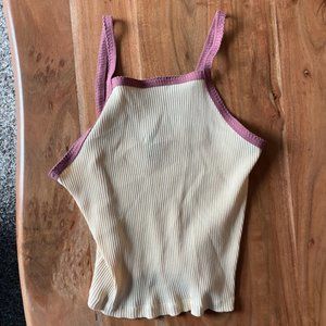 Cropped tank top